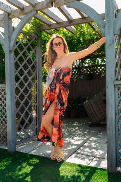 Orange Sugar - UPF50+ Sarong