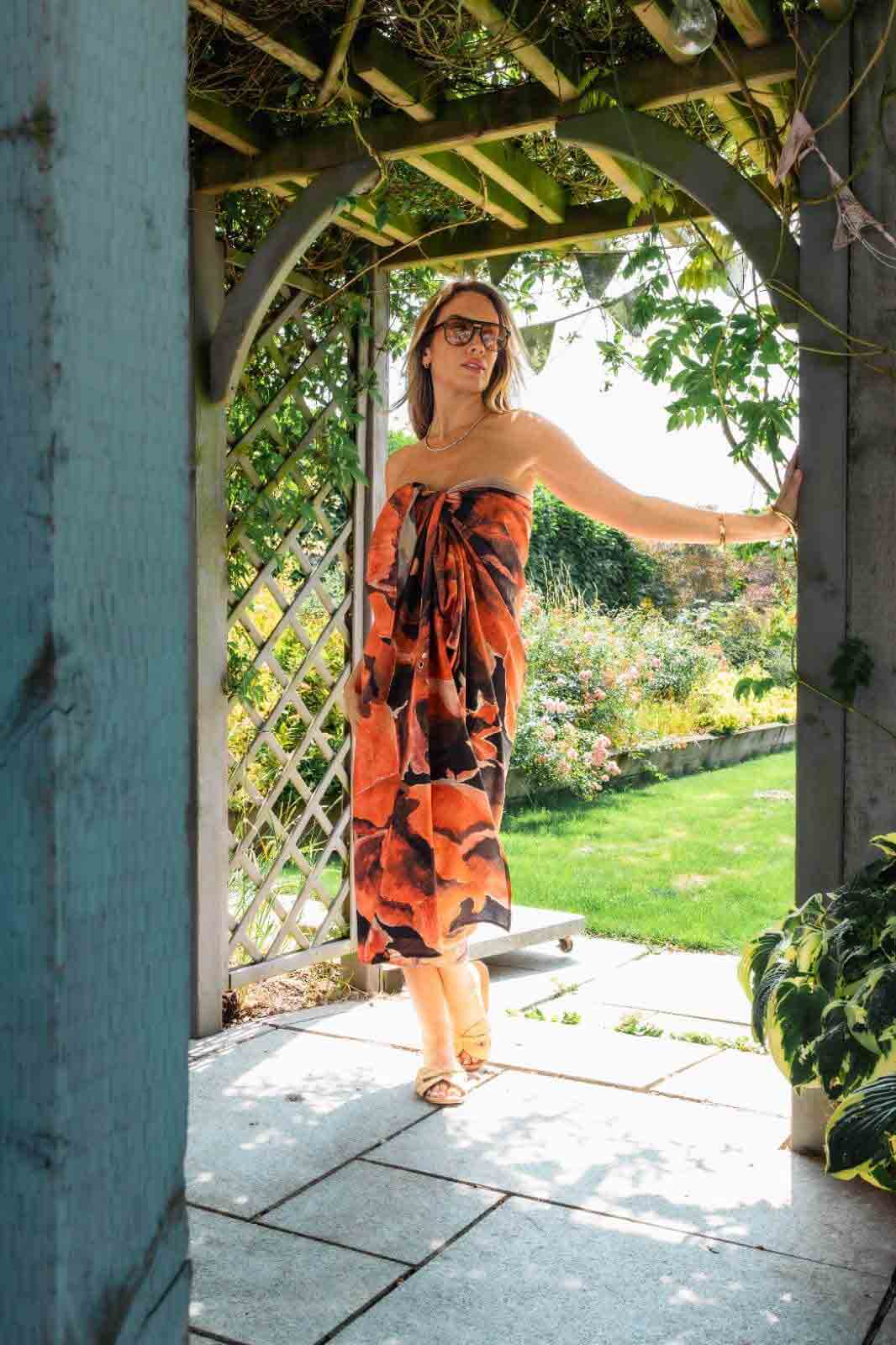 Orange Sugar - UPF50+ Sarong