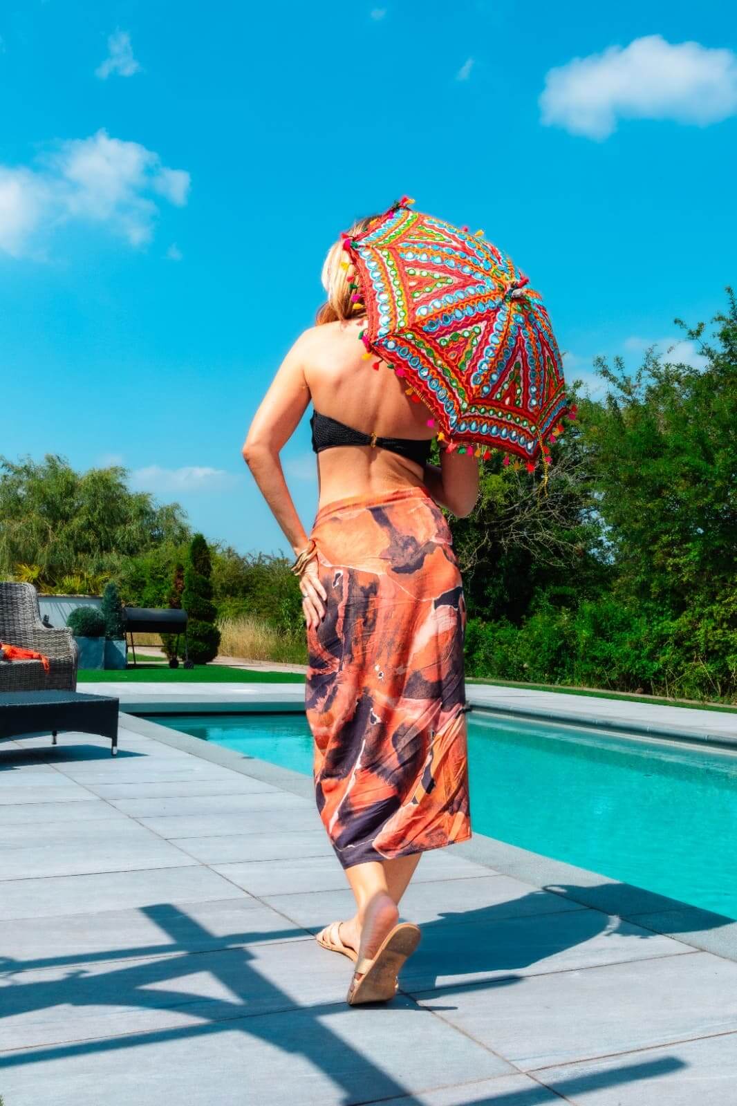 Orange Sugar - UPF50+ Sarong